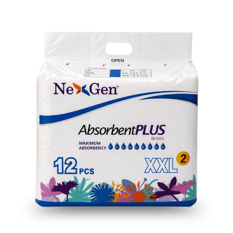 Absorbent Plus Overnight Briefs - view 4